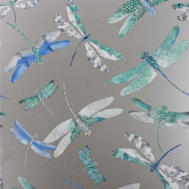 Papel Pintado W6650-02-dragonfly dance - MATTHEW WILLIAMSON