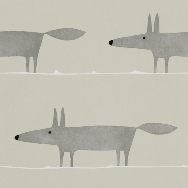 Tapete NSWA110844-mr fox-Silver - SCION