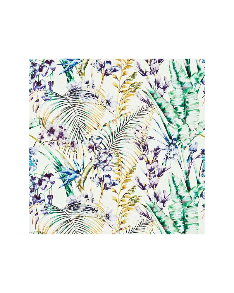 Fabric HAMA120353-paradise-blueberry gooseberry zest Harlequin