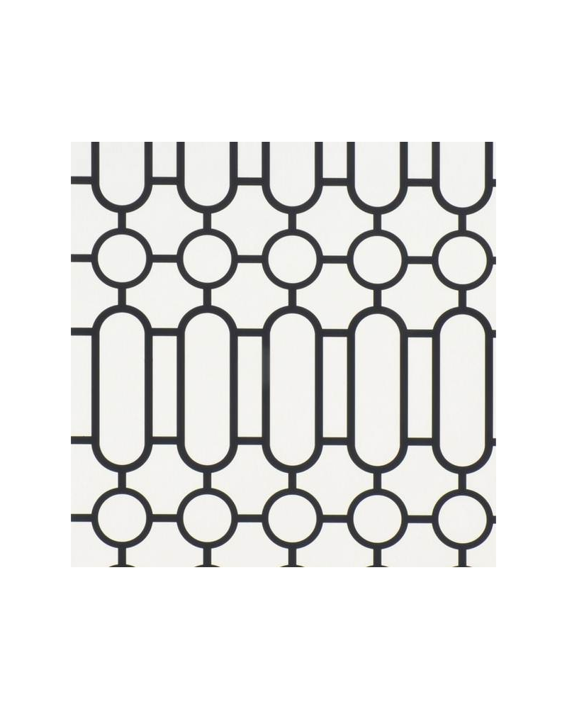 Papel de parede P537-03 PORDEN - BLACK AND WHITE - Designers Guild