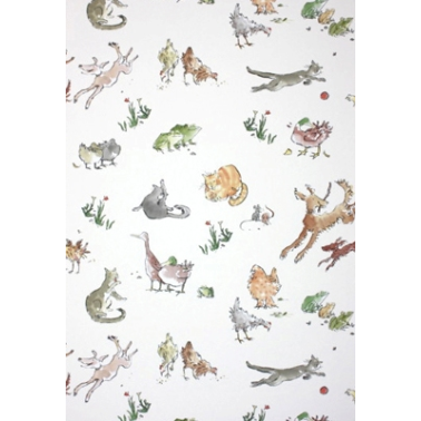 Papel Pintado QUENTIN S MENAGERIE  W6063-04 - OSBORNE and LITTLE