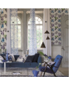 Carta da Parati P601-02 PAVONIA - GRAPHITE - Designers Guild