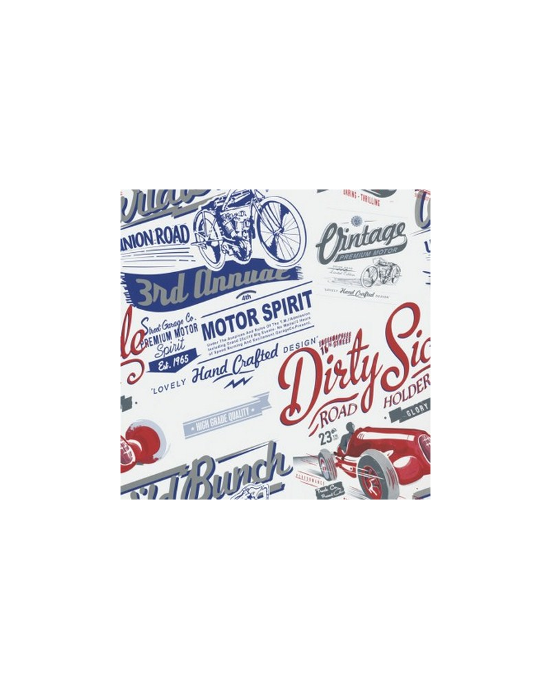 Papel Pintado 2800002 VINTAGE RALLY BLUE - COORDONNE