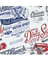 Papel Pintado 2800002 VINTAGE RALLY BLUE - COORDONNE