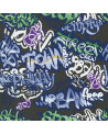 Wallpaper 2800061 GRAFFITI BLACK - COORDONNE