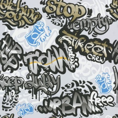 Wallpaper 2800062 GRAFFITI GRIS - COORDONNE