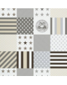 2800071 STARS PATCH GRIS