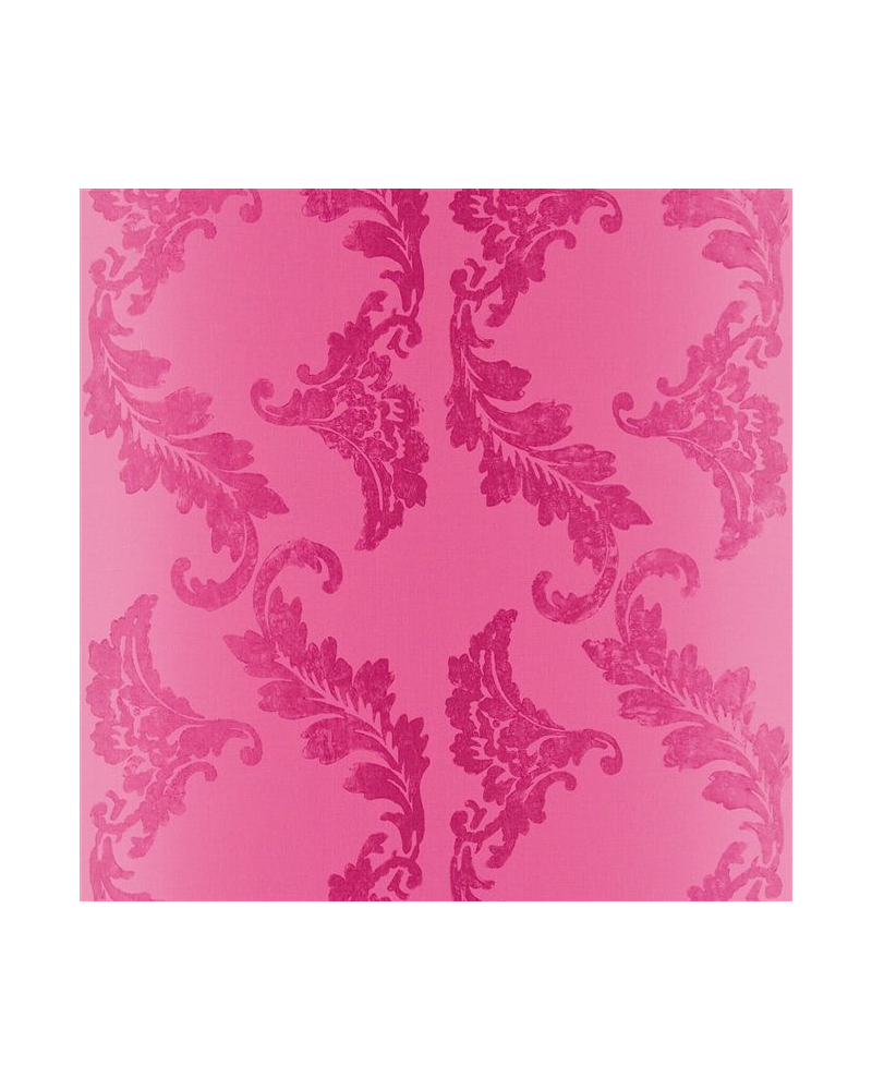 Papier peint P614-06 AKSU - MAGENTA - Designers Guild