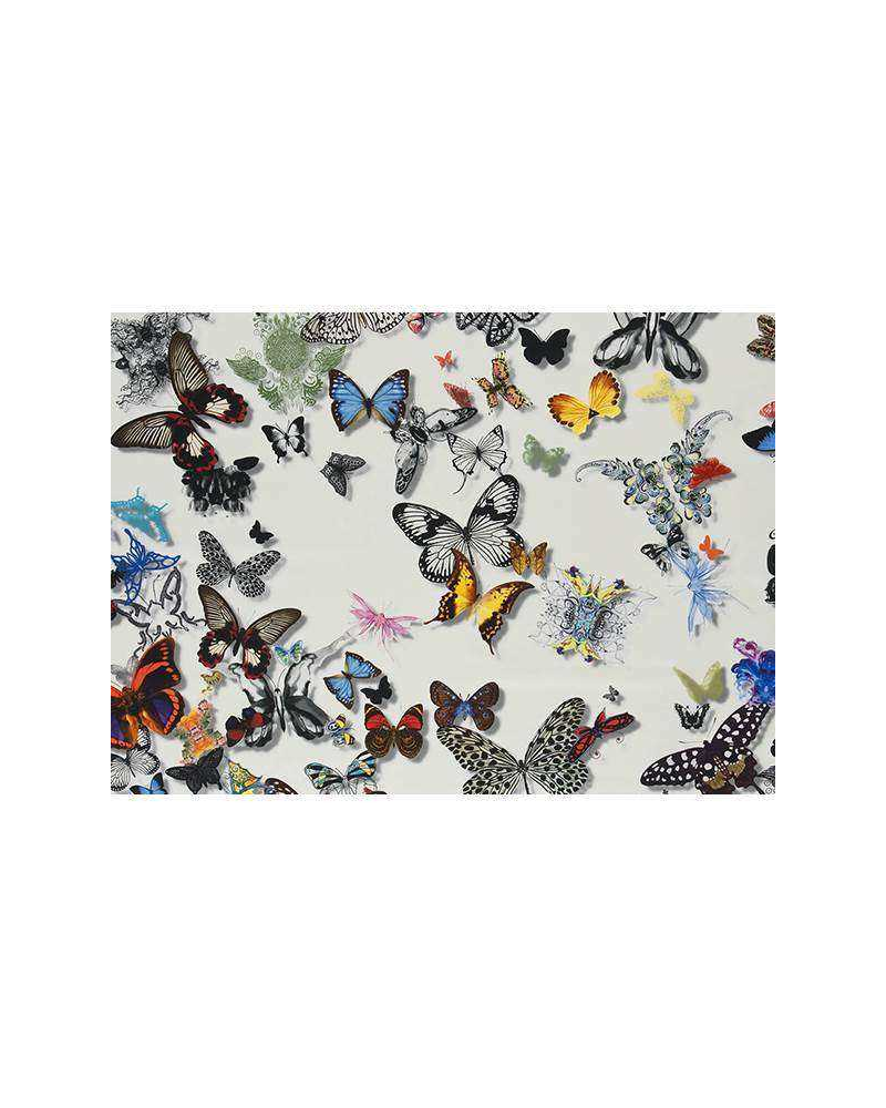 Fabric FCL025-01 BUTTERFLY PARADE - OPALIN CHRISTIAN LACROIX