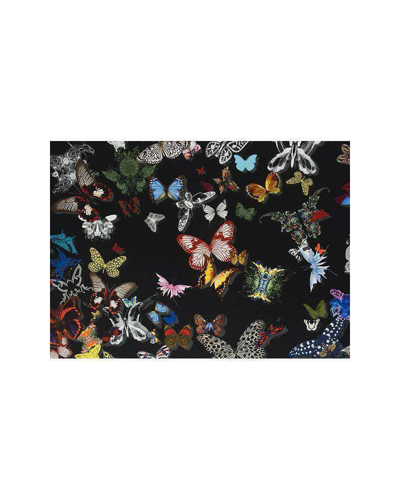 Fabric FCL025-03 BUTTERFLY PARADE - OSCURO CHRISTIAN LACROIX