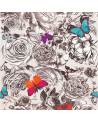 Papel de parede W6592-01 BUTTERFLY GARDEN - OSBORNE and LITTLE