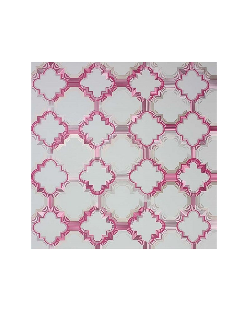 Papel de parede W6599-04 QUATREFOIL - OSBORNE and LITTLE