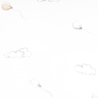 Wallpaper Balloons Beige 3400014 - COORDONNE