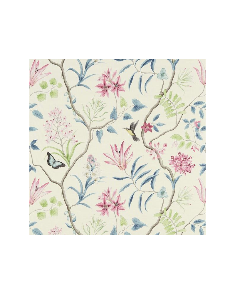 Fabric CLEMENTINE DVOY223296-dusky pink Sanderson