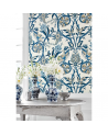 Tissus ZJAI321685-linen silver-peacock garden ZOFFANY