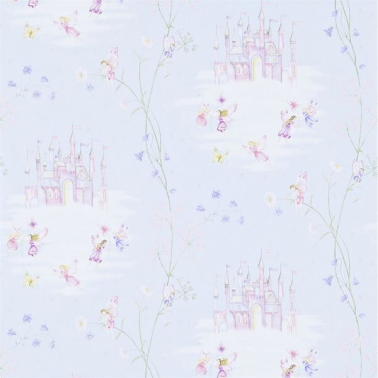 Carta da Parati FAIRY CASTLE DLIT214045-blue - Sanderson