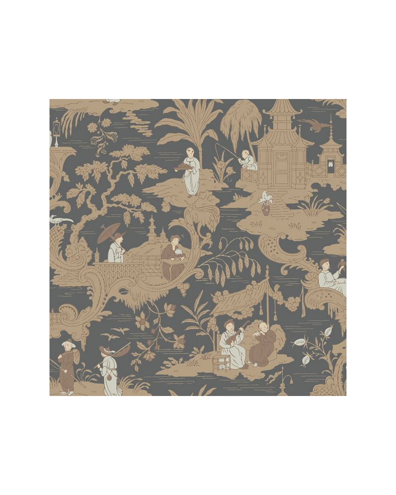 Papel Pintado Chinese Toile 100-8040 - COLE and SON