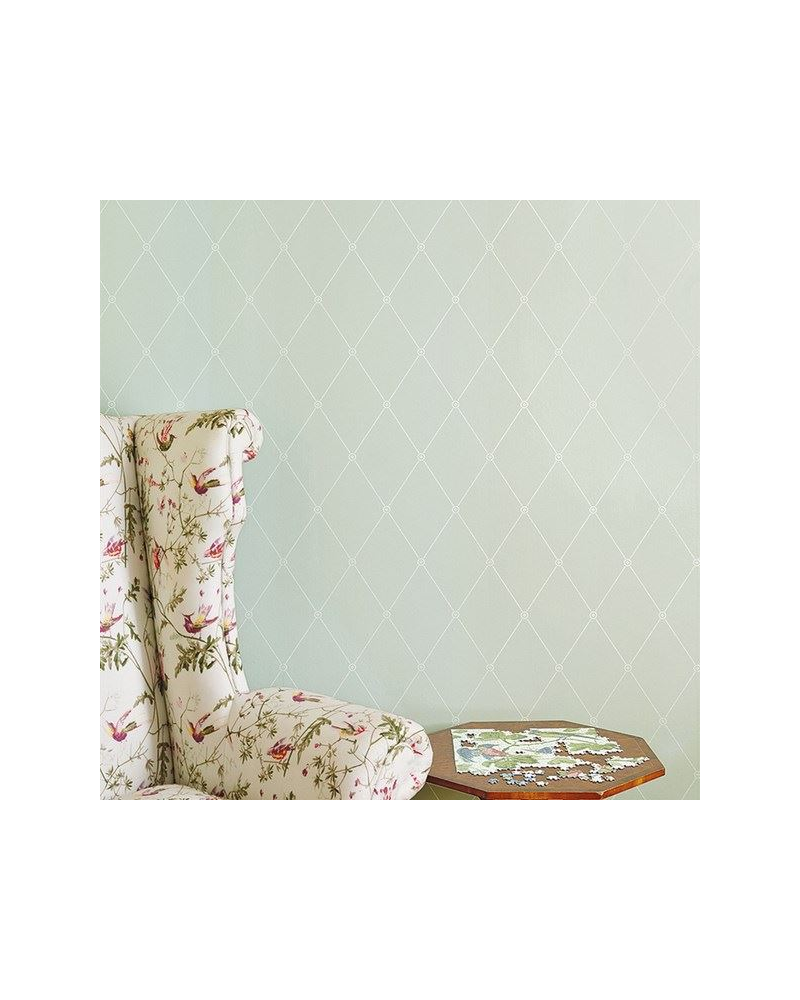 Wallpaper Large Georgian Rope Trellis 100-13063 - COLE and SON