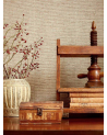 Wallpaper T13039-straw-carolina raffia - THIBAUT