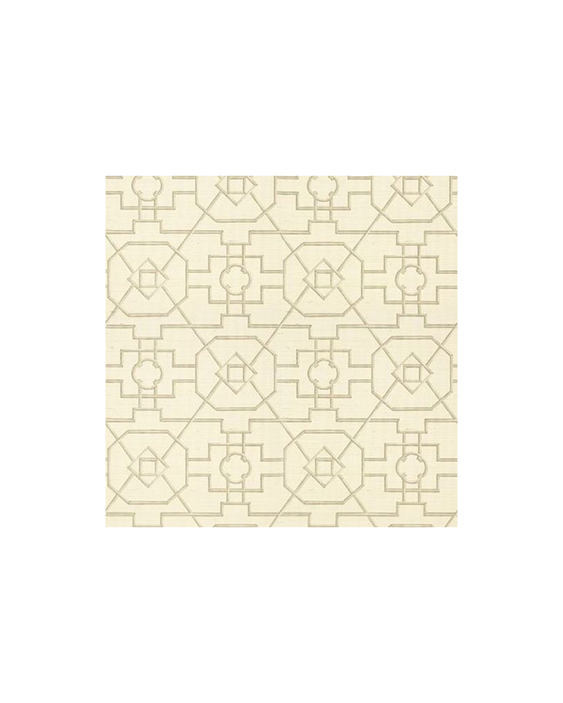 Tapete T41153-cream grey-east gate - THIBAUT