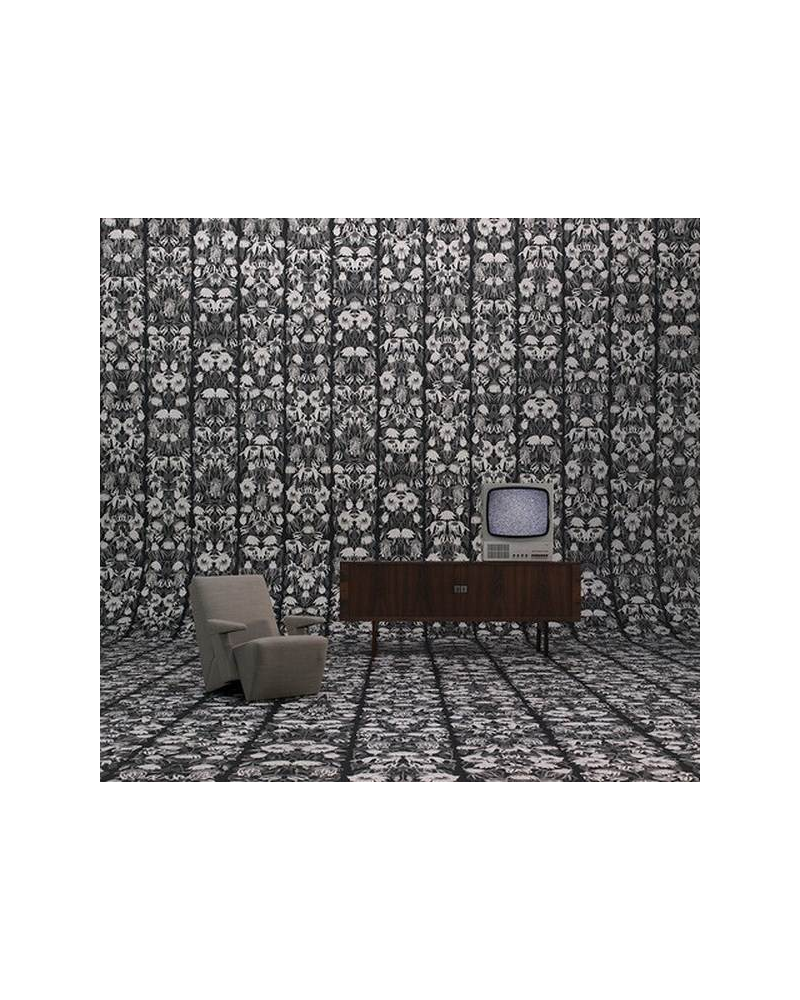 Wallpaper JOB-06 WITHERED FLOWERS BLACK - NLXL