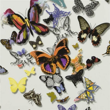 Papel Pintado PCL008-01 BUTTERFLY PARADE - MULTICOLORE - CHRISTIAN LACROIX