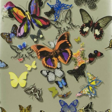 Papel Pintado PCL008-05 BUTTERFLY PARADE - PLATINE - CHRISTIAN LACROIX