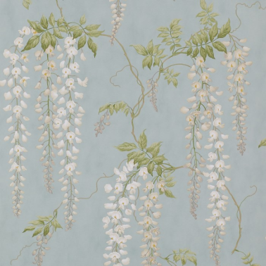 Papel Pintado CFW7157-02 SEREPHINA Aqua - COLEFAX AND FOWLER