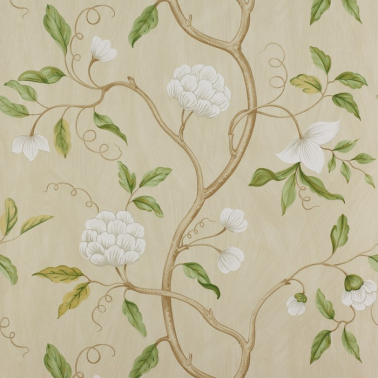 Papel Pintado CFW7949-01 SNOW TREE Cream - COLEFAX AND FOWLER