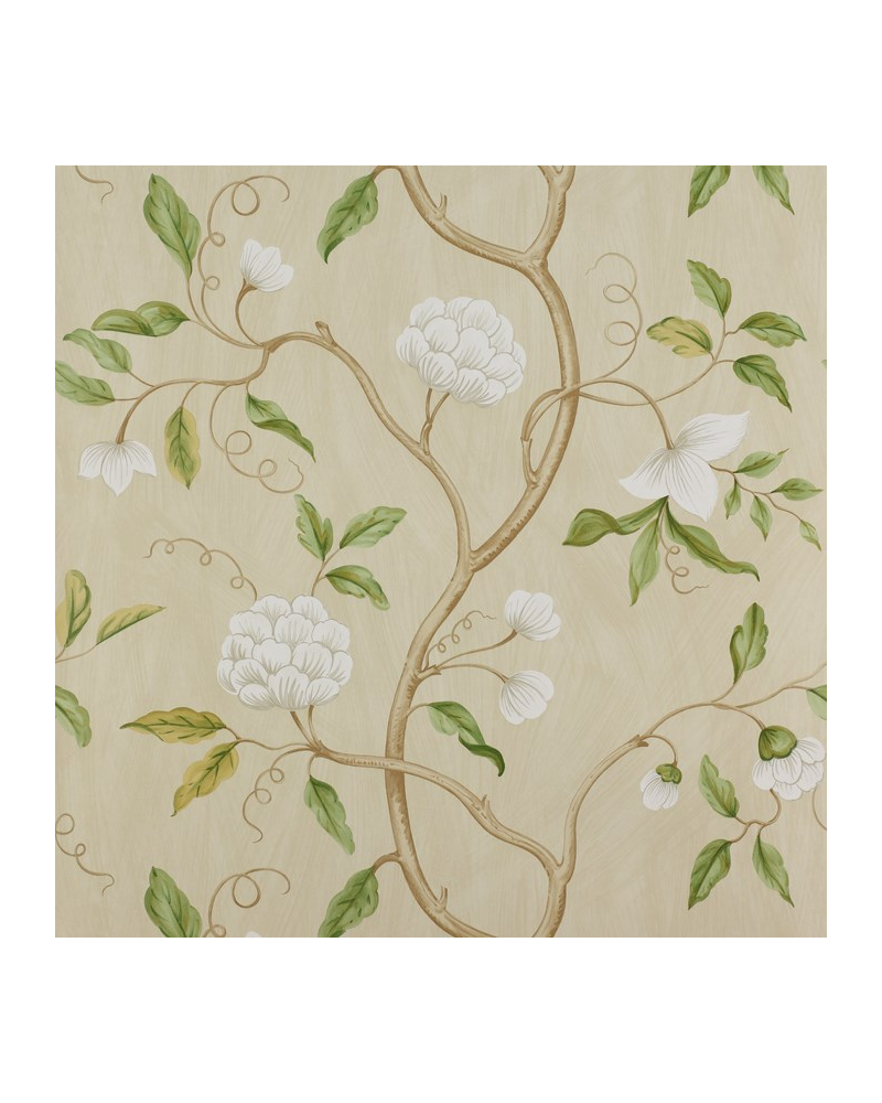 Wallpaper CFW7949-01 SNOW TREE Cream - COLEFAX AND FOWLER