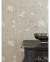 Wallpaper CFW7949-01 SNOW TREE Cream - COLEFAX AND FOWLER