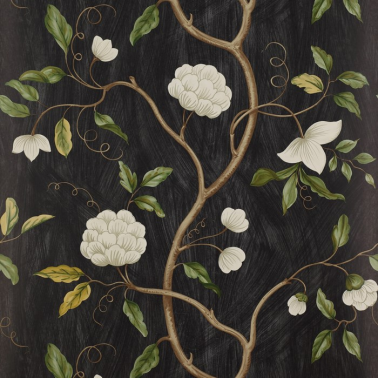 Papel Pintado CFW7949-06 SNOW TREE Black - COLEFAX AND FOWLER