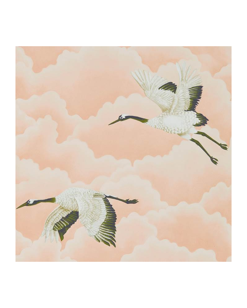 Papier peint 111232-cranes in flight - Harlequin