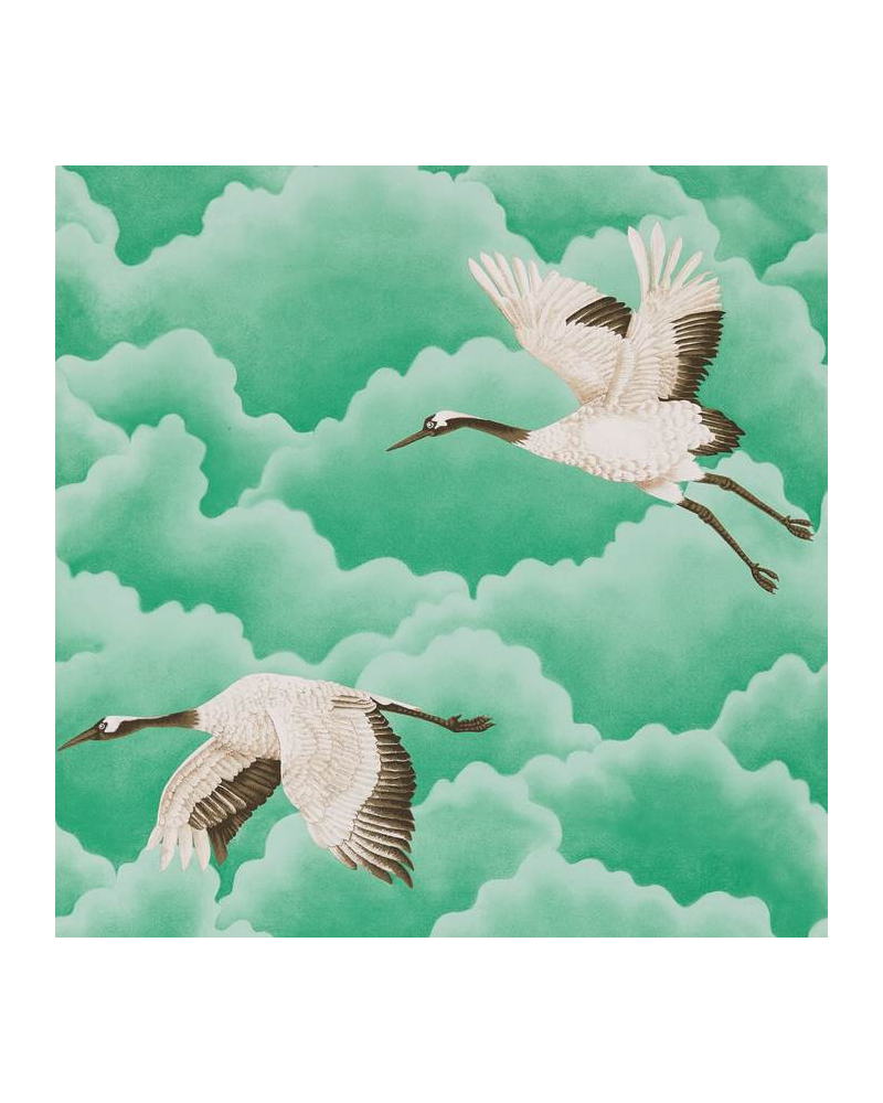 Papel de parede 111233-cranes in flight - Harlequin