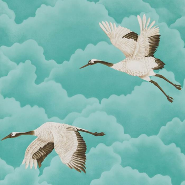 Papel de parede 111234-cranes in flight - Harlequin