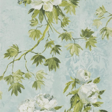 Papel Pintado PDG673-02 FLOREALE - CELADON - Designers Guild