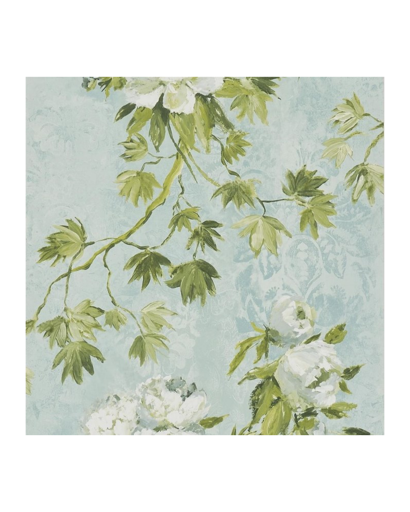 Papier peint PDG673-02 FLOREALE - CELADON - Designers Guild