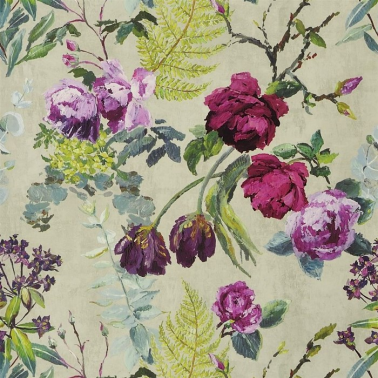 Papel Pintado PDG678-03 TULIPANI - LINEN - Designers Guild