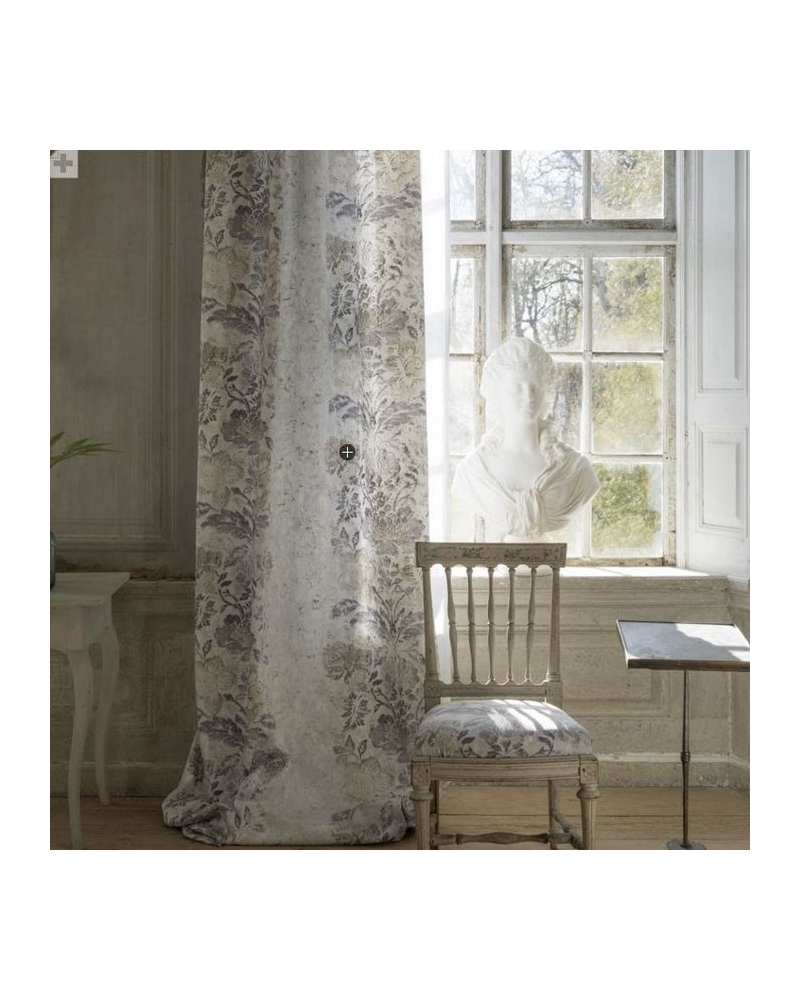 Fabric FDG2357_02 DAMASCO-LINEN Designers Guild