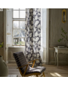 Tessuti FDG2359_02 FRESCO-LEAF-GRAPHITE Designers Guild