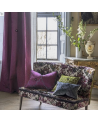 Fabric FDG2360_03 BASILICA-FUCHSIA Designers Guild