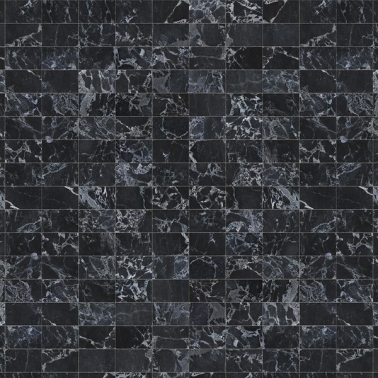 Tapete PHM-52 Marble Black Tiles - NLXL