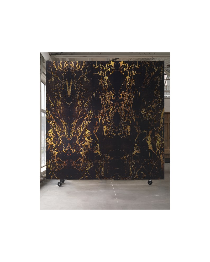 Carta da Parati PHM-70 Black Metallic Marble - NLXL