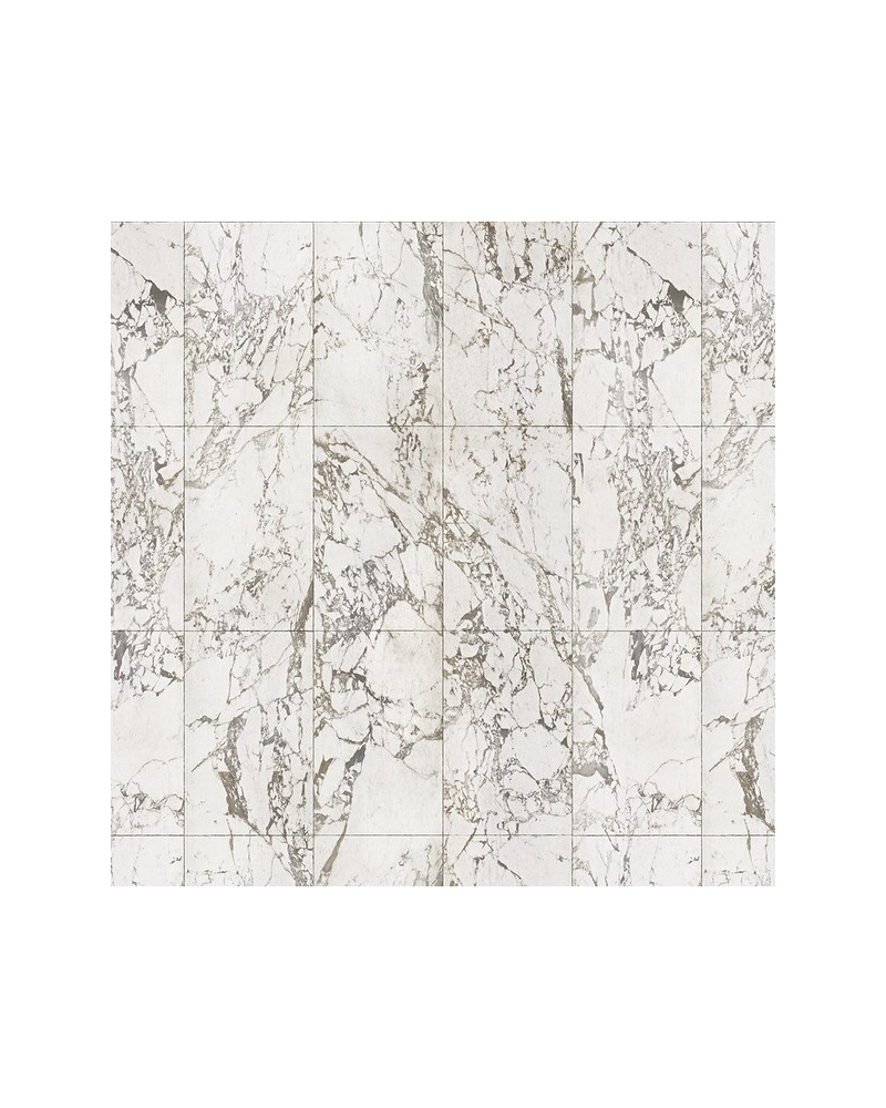 Carta da Parati PHM-41A White Marble Tiles - NLXL