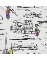 Wallpaper La Parisienne 03083-01 Noir et Blanc - MANUEL CANOVAS