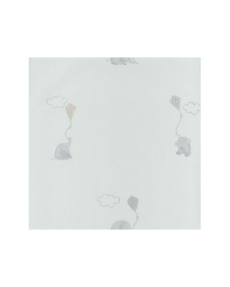 Papier peint MLW29731212 ELEPHANTS BEIGE - Casadeco