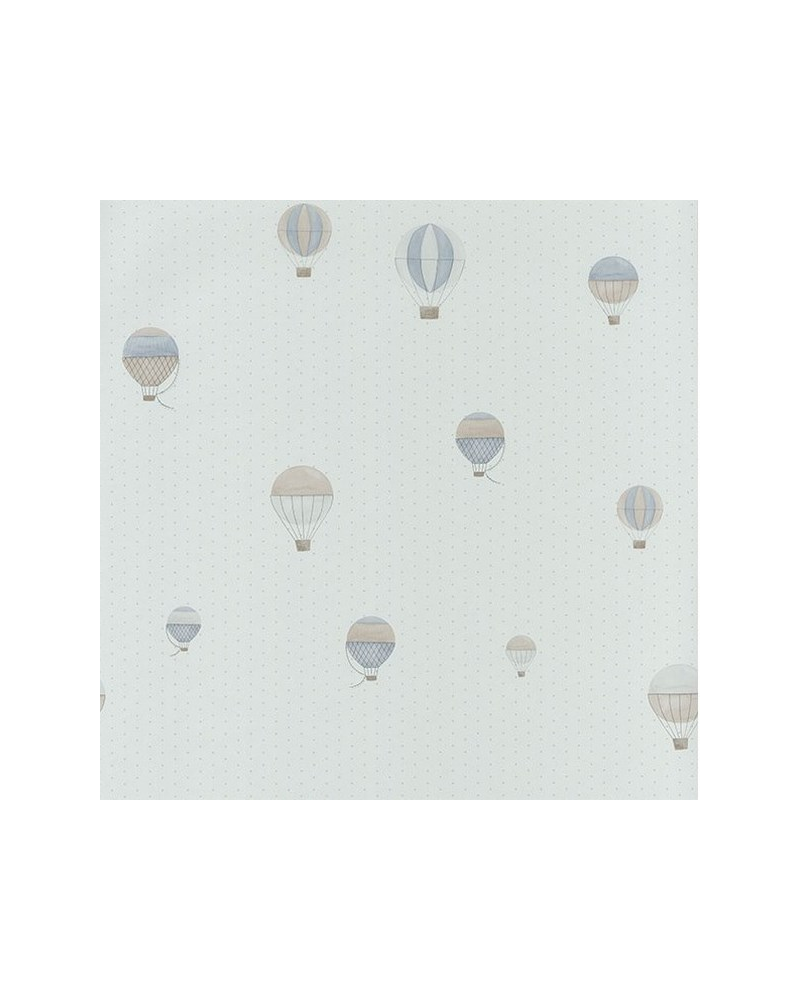 Papel de parede MLW29776222 MONTGOLFIERE BLEU - Casadeco