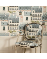 Tessuti 04907-01 LETS TOITS DE PARIS VERT DE GRIS MANUEL CANOVAS