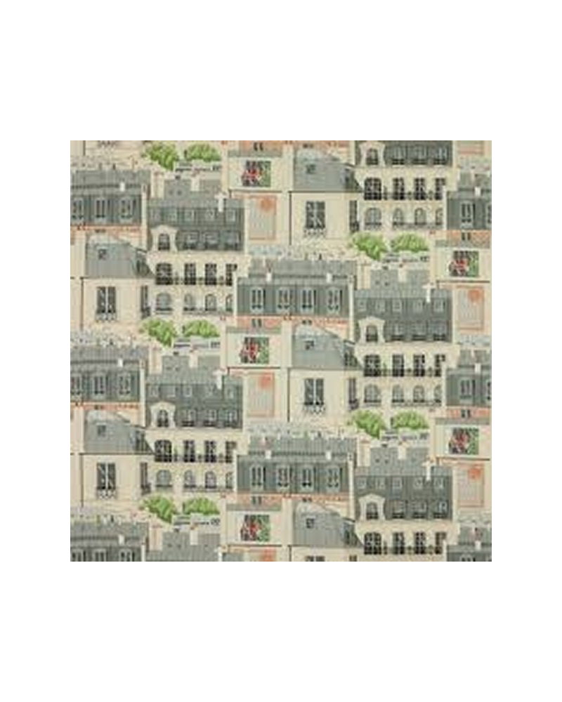 Tela 04907-02 LETS TOITS DE PARIS ARDOISE MANUEL CANOVAS