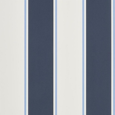 Papel de parede PRL703-03 Mapleton Stripe Midnight - Ralph Lauren Home